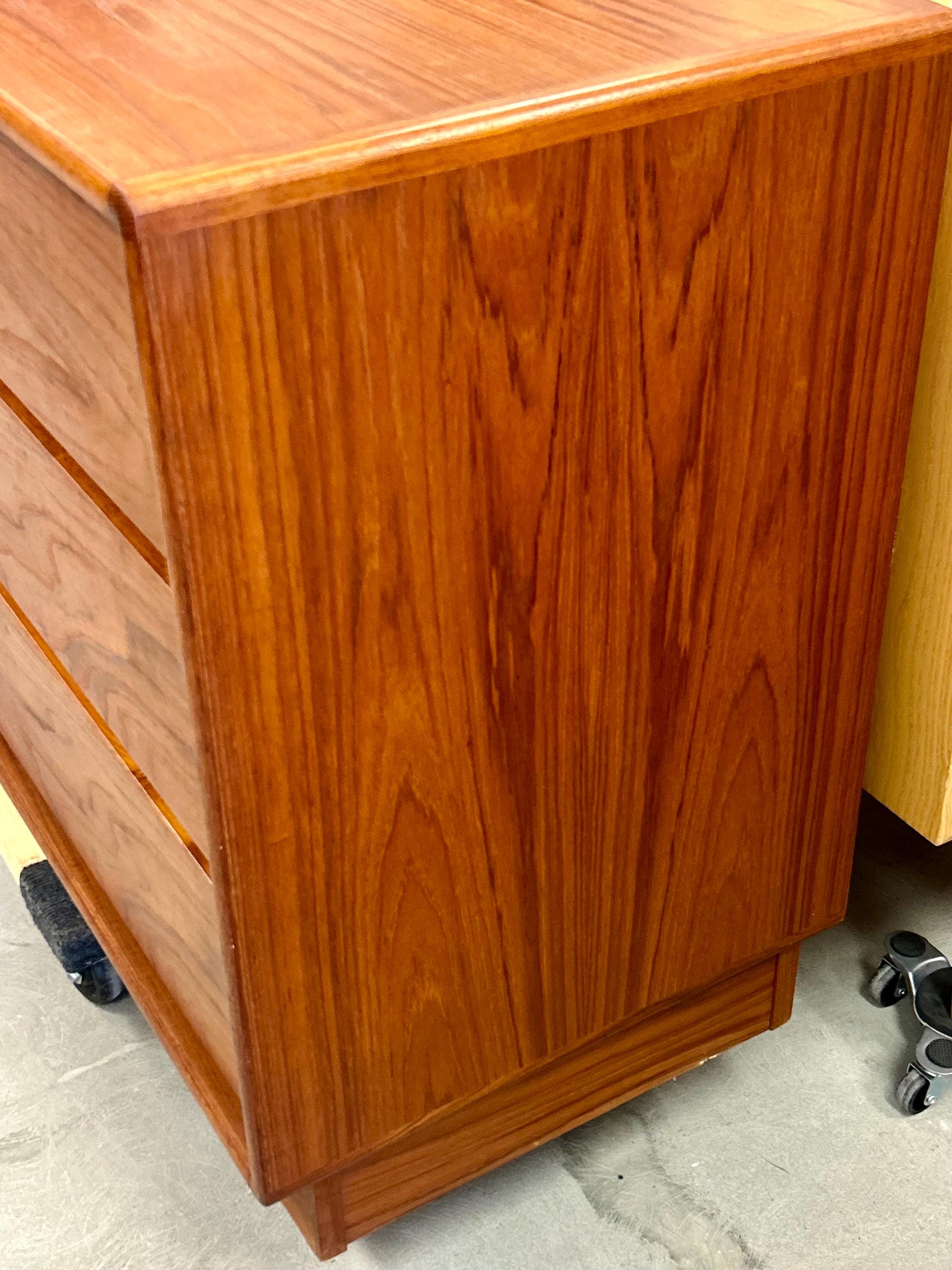 Danish Modern Vintage Teak Lowboy Dresser