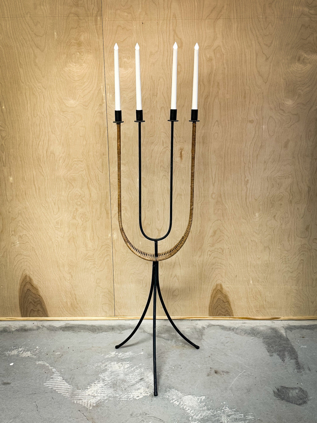 Vintage Arthur Umanoff For Raymor Candelabra - MCM