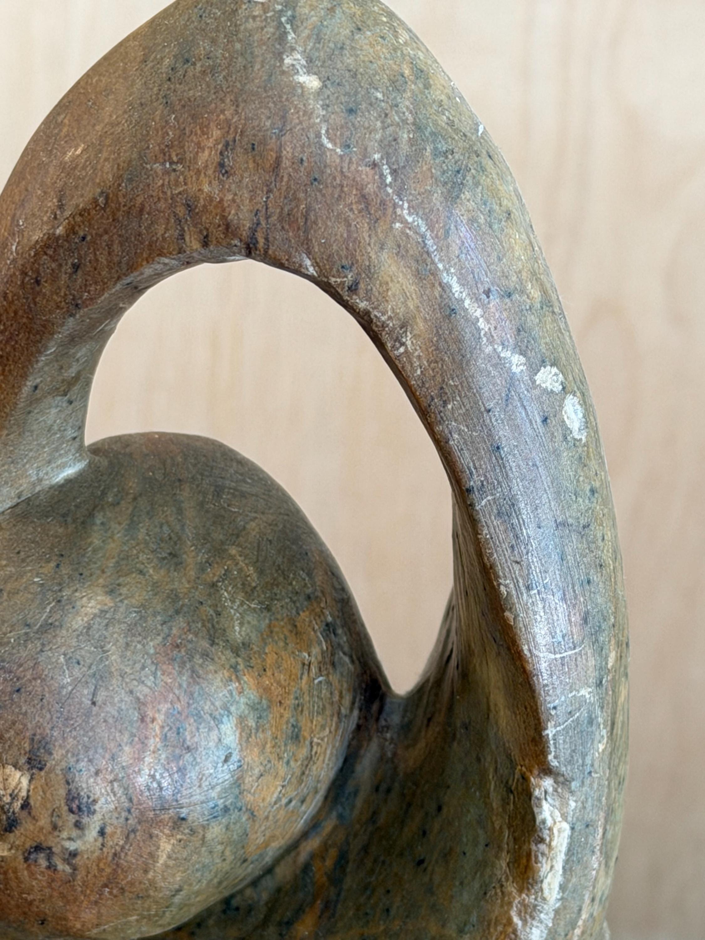 Modern Abstract Stone Sculpture - Modern - Vintage