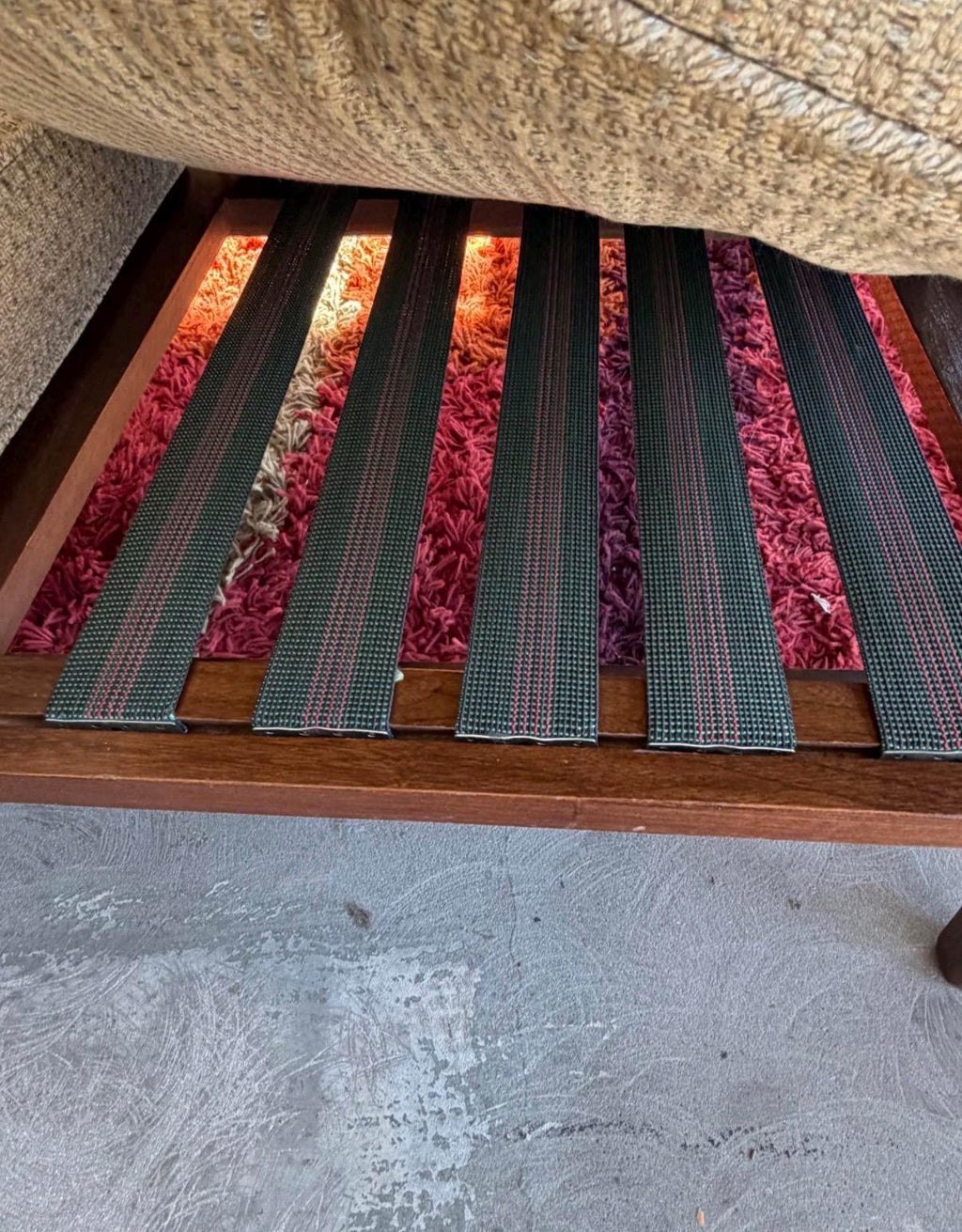 Mid Century Modern Vintage 3 Seater Sofa