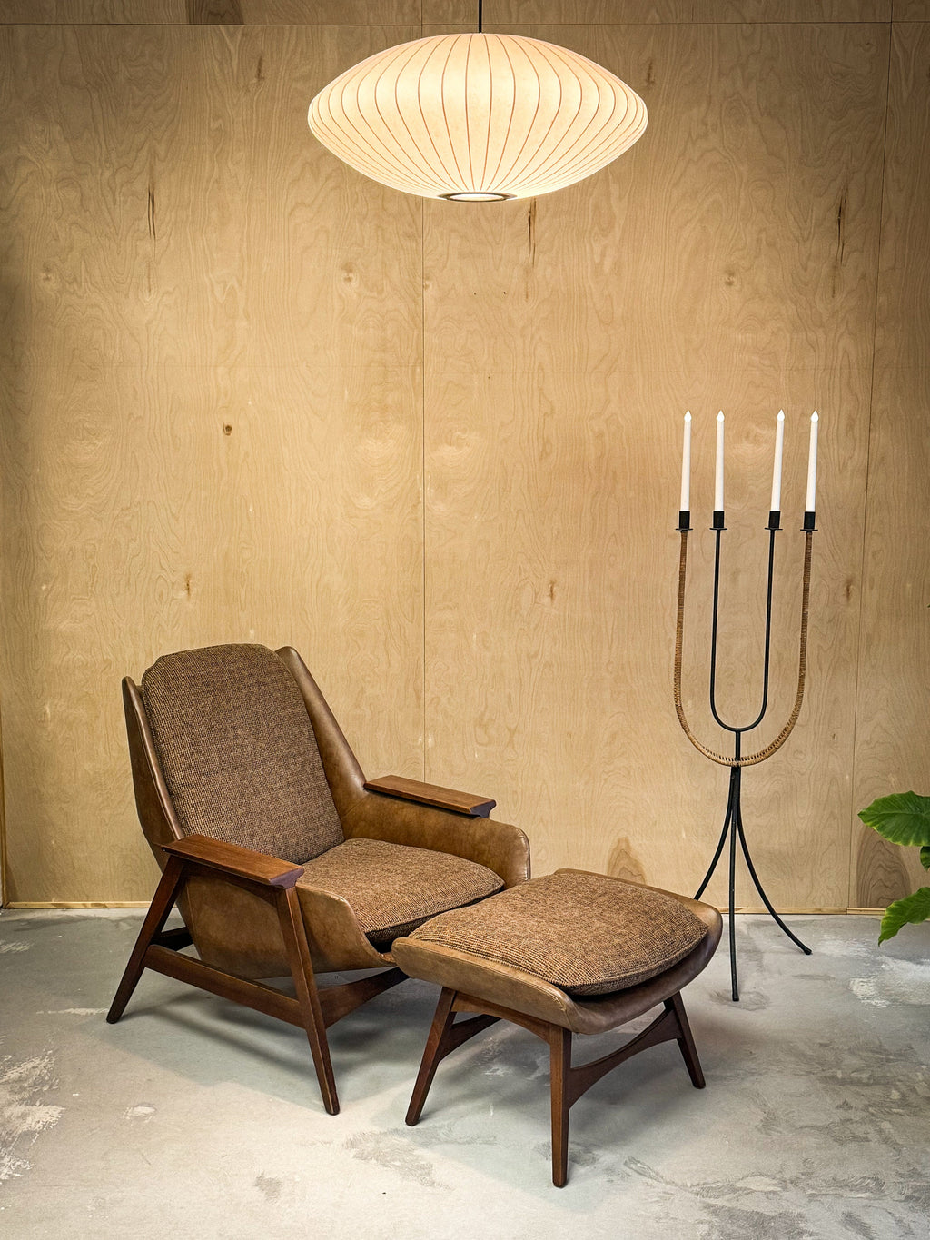 Vintage Arthur Umanoff For Raymor Candelabra - MCM