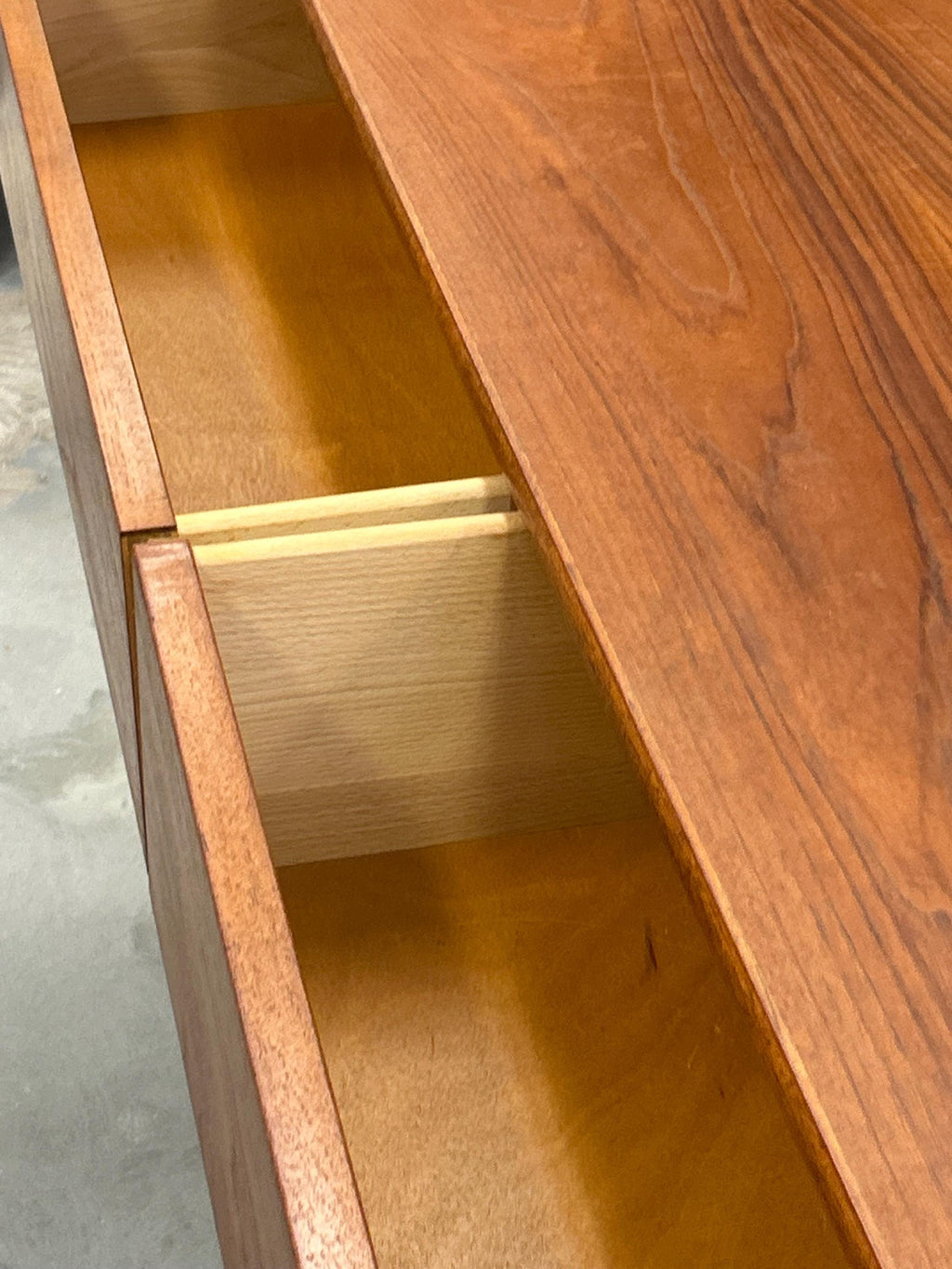 Danish Modern Vintage Teak Lowboy Dresser