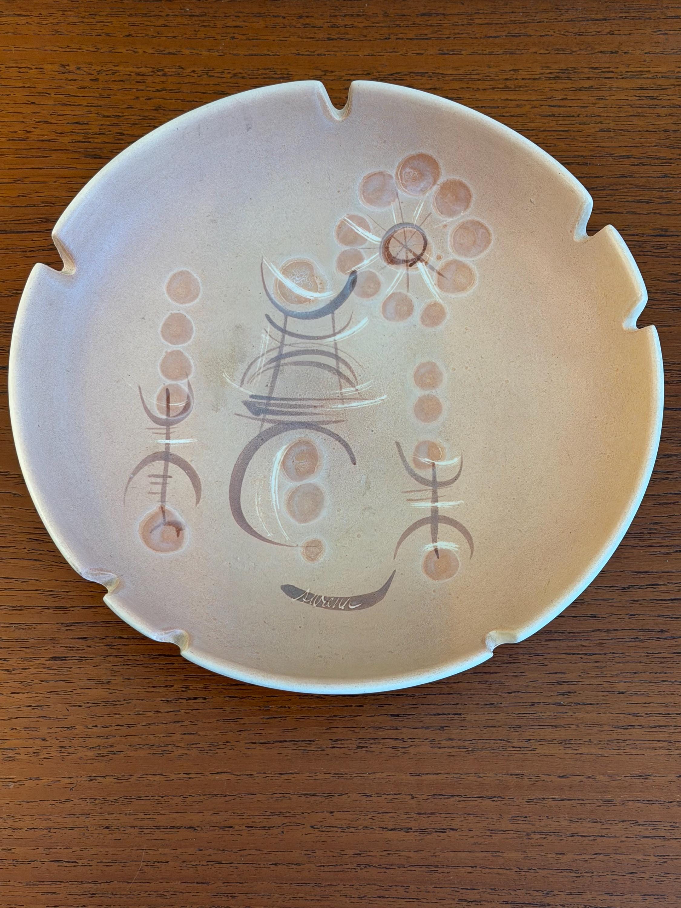 Signed Ceramic Modern Pottery Bowl