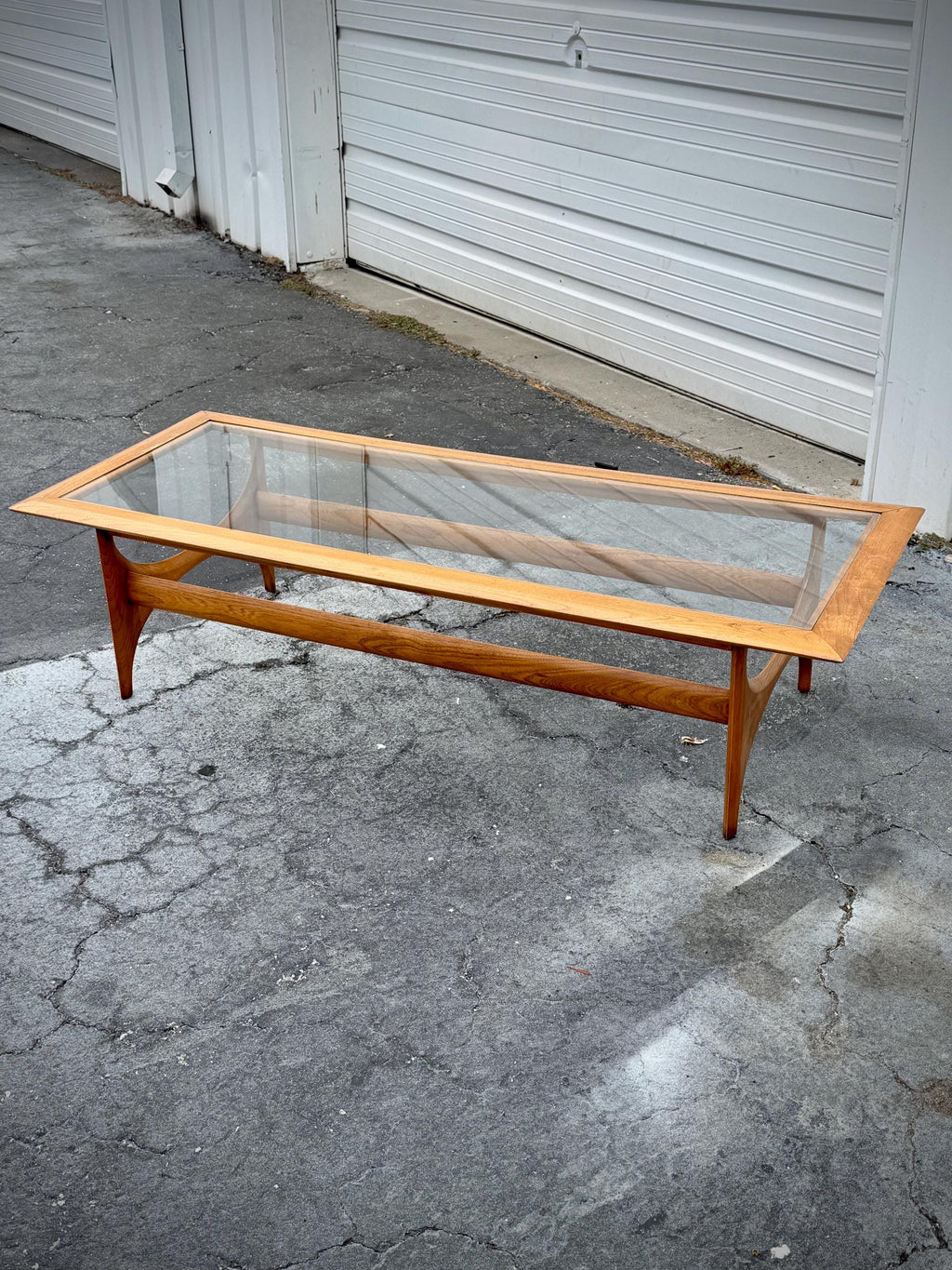Lane Silhouette Coffee Table - Mid Century Modern - Vintage